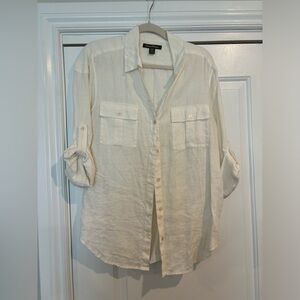 Women’s button down 100% Linen